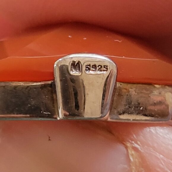 925 Sterling Silver Crystal Stone Necklace - BRAND NEW - Picture 3 of 5